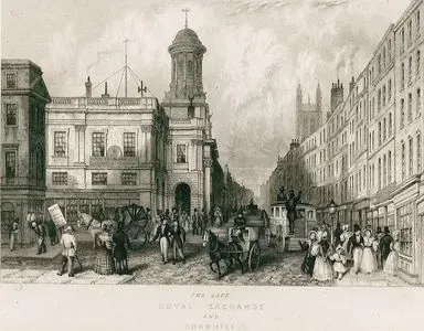 Londra Borsa Binası Ve Cornhill