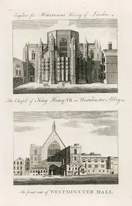Westminster Manastırndaki Kral VII. Henry Şhapeli-Westminster Binasının Önden Görünümü