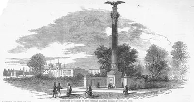 1848 ile 1849 Yılında Öldürülen Prusyalı Askerler Anısına Berlinde Dikilen Anıt