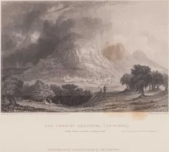 Gerizm Dağının Eteklerinde Nablus (Sichem)