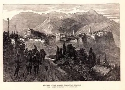 Adriatik Kıyısında Dulcigno'nun(Ulcinj) Yakınıdaki Antivari