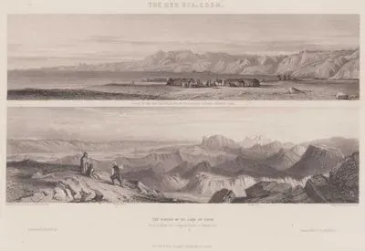 Kızıldeniz, Edom-Eziongeber'den Sınai Bakarken Kızıldeniz Sahili, Edom Bölgesinin Sınırları, Hor Dağı