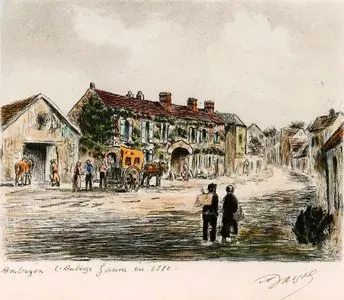 1880 Yılında Barbizon'da Ganne Hanı
