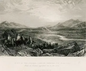 Lut Gölüne(Ölüdeniz) Doğru Ürdün Ovası