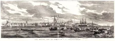 Limandan Kiel Şehri