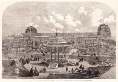 Horticultural Bahçesinden Crystal Palace