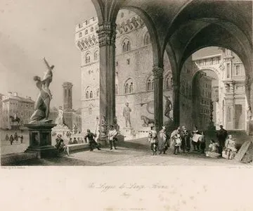 Loggia Dei Lanzi, Floransa, İtalya