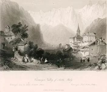 Courmayeur, Aesto Vadisi, İtalya