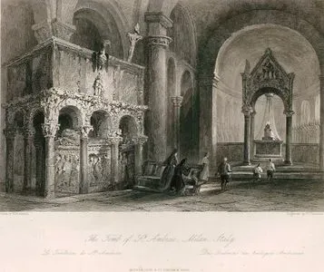 Saint Ambrose'nin Mezarı, Milano, İtalya