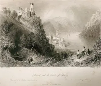 Oberwesel Ve Schonberg Kalesi