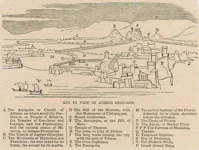 Antik Atina Şehri'nin Restore Edilmiş Hali