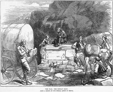 1876-1877 Osmanlı-Sırp Savaşı Sırasında Sırbistanda Bir Mola Yeri