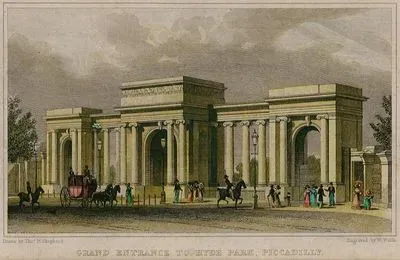 Hyde Parkın Ana Girişi, Piccadilly