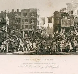 Çalışkanlık Ve Tembellik-Çalışkan Çırağın Londra Belediye Başkanı Olması-Plate 12.