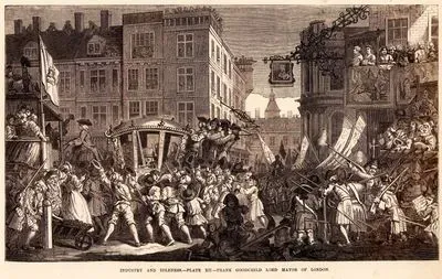 Çalışkanlık Ve Tembellik-Plate XII.-Frank Goodchild Londra Belediye Başkanı Olması