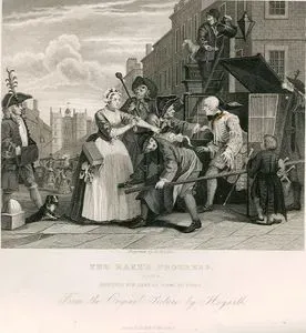 Hovardanın Sonu-Borçları İçin Tutuklanması-Plate 4.
