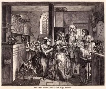 Hovardanın Sonu-Plate 5.-Hovardanın Evliliği