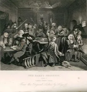 Hovardanın Sonu-Kumarhane Sahnesi-Plate 6.