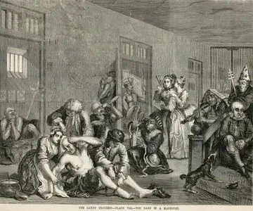 Hovardanın Sonu-Plate 8.-Hovarda Tımarhanede