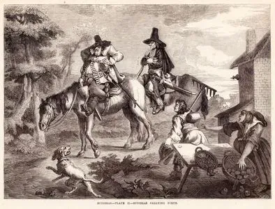 Hudibras-Plate 2.-Hudibras'ın Dolaşması