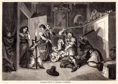 Hudibras-Plate 4.-Hudibrasın Sorgusu