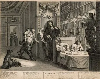 Hudibras-Plate 7.-Hudibras Ve Avukat