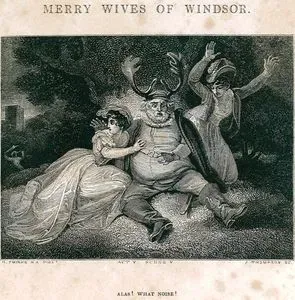Windsor'un Şen Kadınları, 5. Perde 5. Sahne