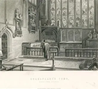 Stratford Kilisesinde Bulunan Shakspeare'nin Mezarı