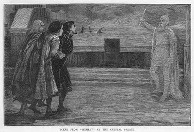 "Hamlet" Oyunundan Bir Sahne, Crystal Palace