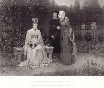 İngiltere Kraliçesi İsabella Ve Leydileri 3.Perde 4.Sahne (Kral II. Richard)