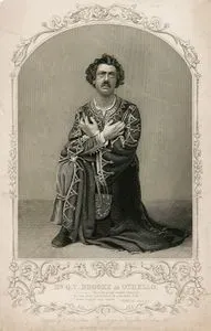 Othello Rolünde Mr. G.V. Brooke, 3.Perde 3. Sahne(Othello)