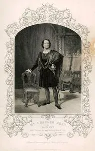 Hamlet Rolünde Mr. Charles Kean, 3. Perde 2. Sahne(Hamlet)