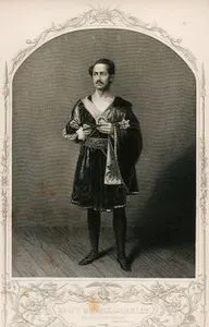 Hamlet Rolünde Mr. G.V. Brooke, 3. Perde 2. Sahne(Hamlet)