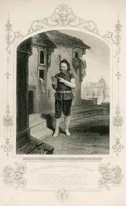 Launcelot Gobbo Rolünde Mr. Buckstone, 2 Perde 2. Sahne(Venedik Taciri)