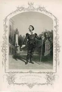 Malvolio Rolünde Mr. W.Davidge, 3. Perde 4. Sahne (Onikinci Gece)