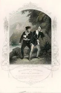 Stephano Rolünde Mr. A.Young Ve Trinculo Rolünde Mr. H.Nye, 3. Perde 2. Sahne (Fırtına)