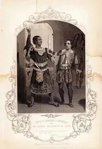 Othello Rolünde Mr. G.V. Brooke Ve İago Rolünde Mrs. James Bennett,3. Perde 3. Sahne (Othello)