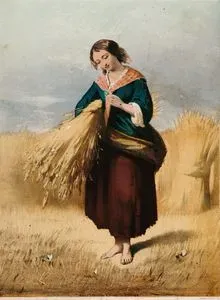 Bir Orakçı Kadın